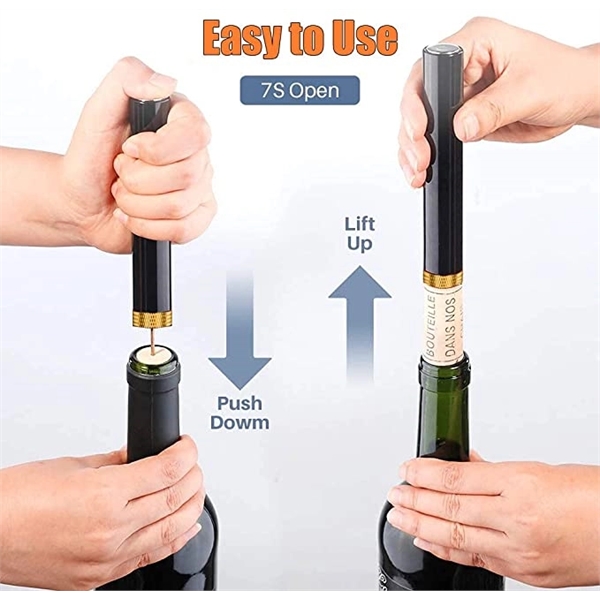 Portable Pocket Air Pressure Pump Wine Bottle Opener 5