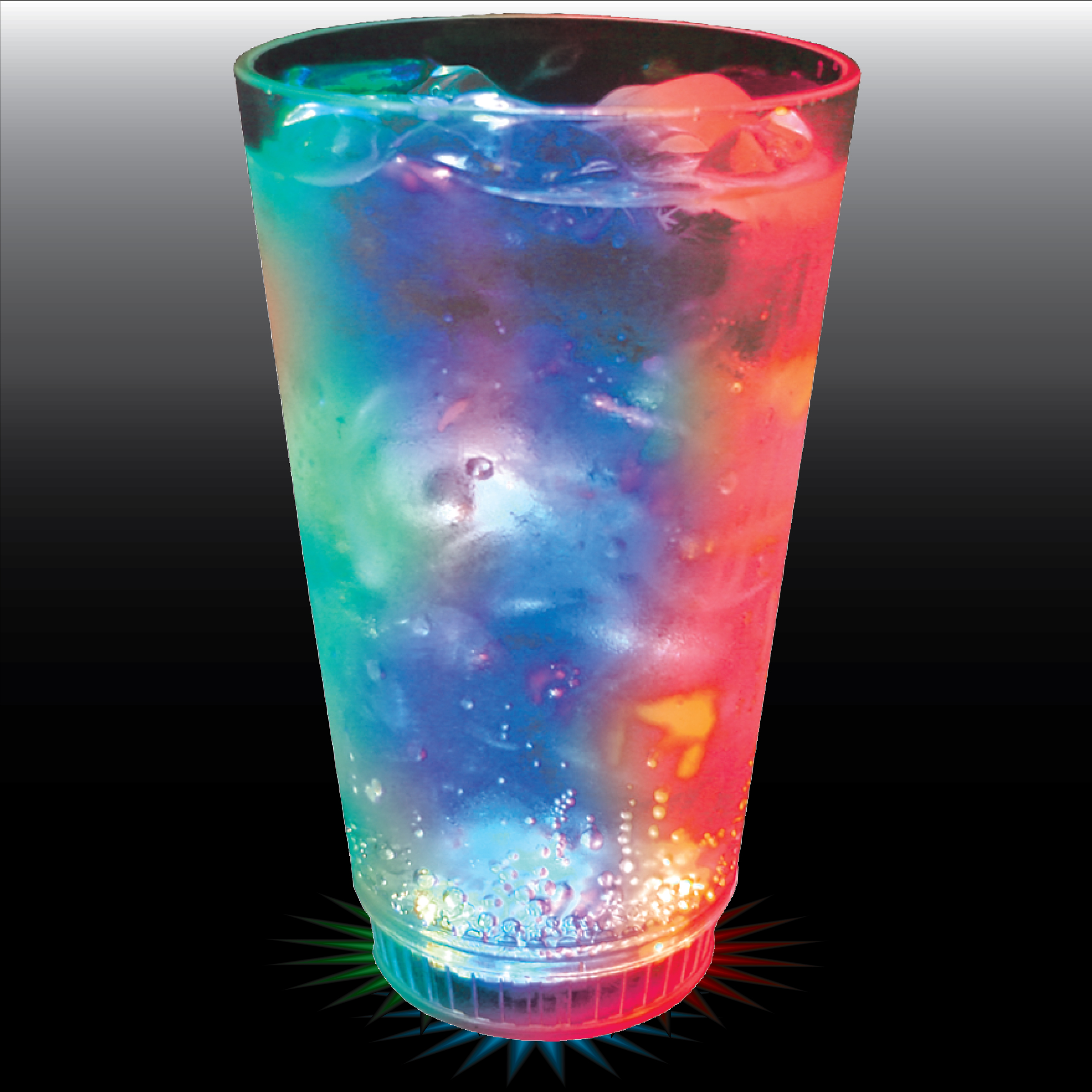 16oz 3-Light Plastic Pint Cup 5