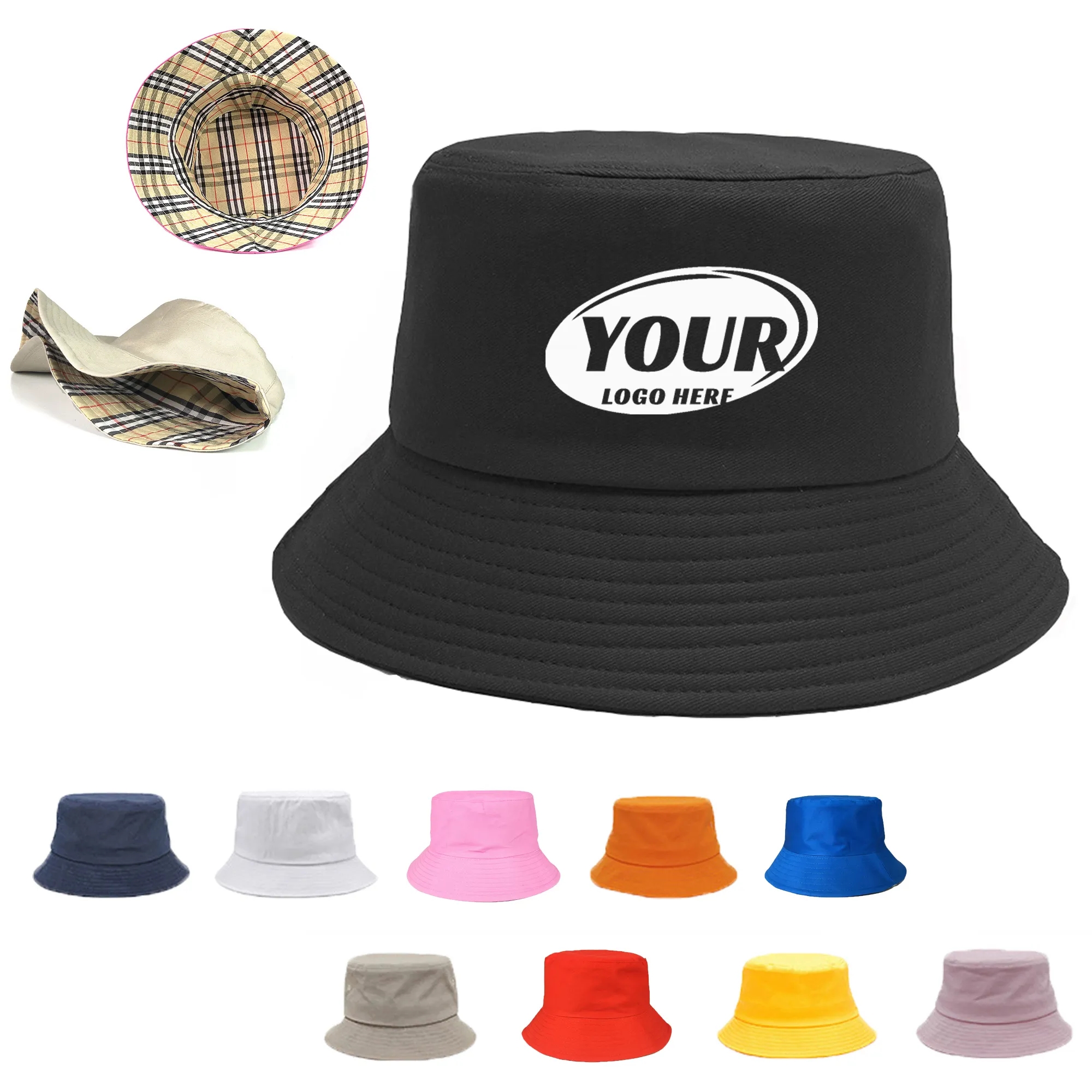 Outdoor Fisherman Bucket Sun Hat 2