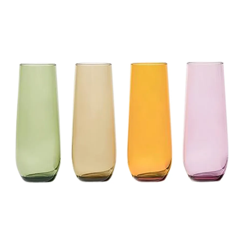 9oz. MS Plastic Stemless Champagne Flute 6