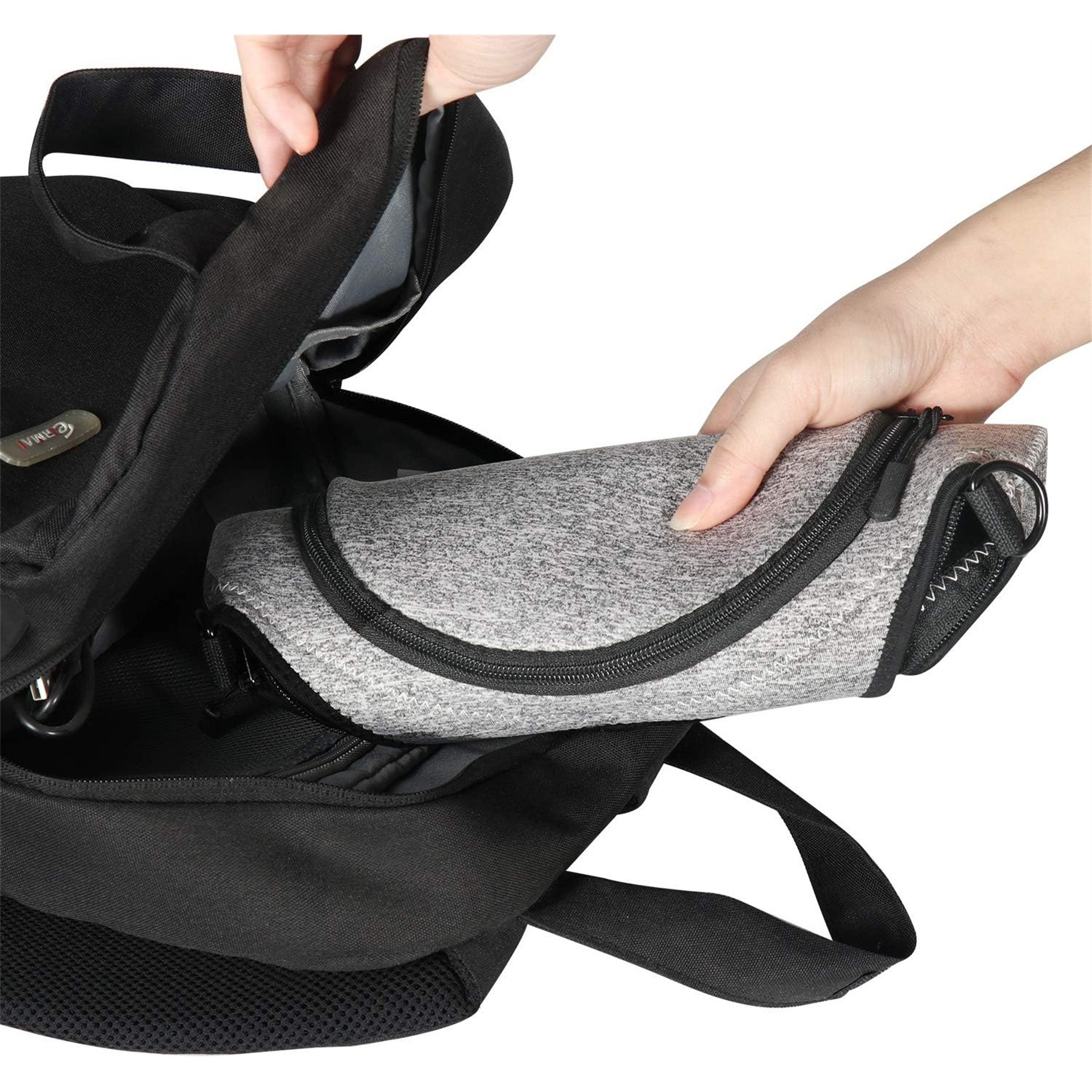 Neoprene Lunch Bag With Adjustable Shoulder Strap 2