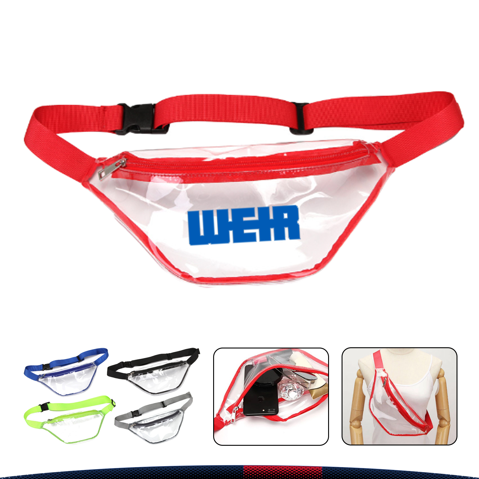 Simn Clear Fanny Pack 2