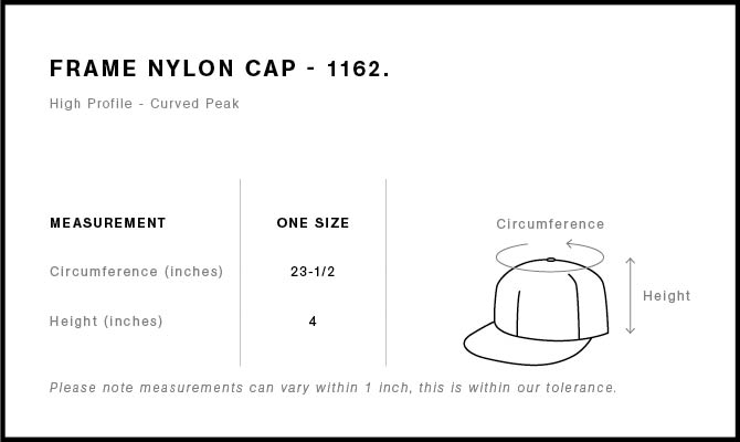 Frame Nylon Cap | 1162 20