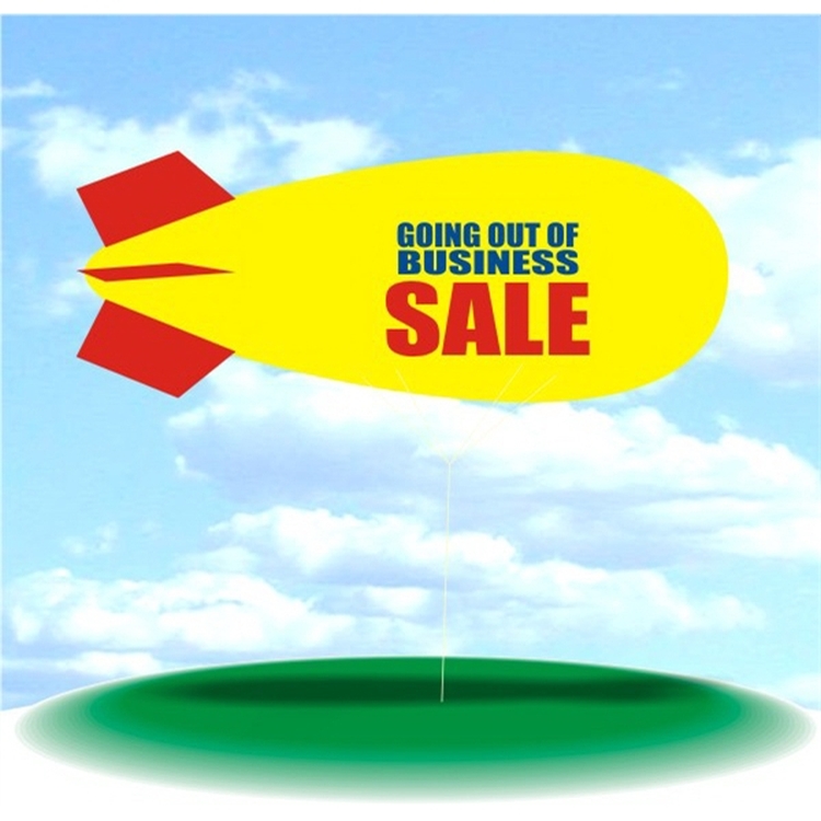 Helium Blimp Display