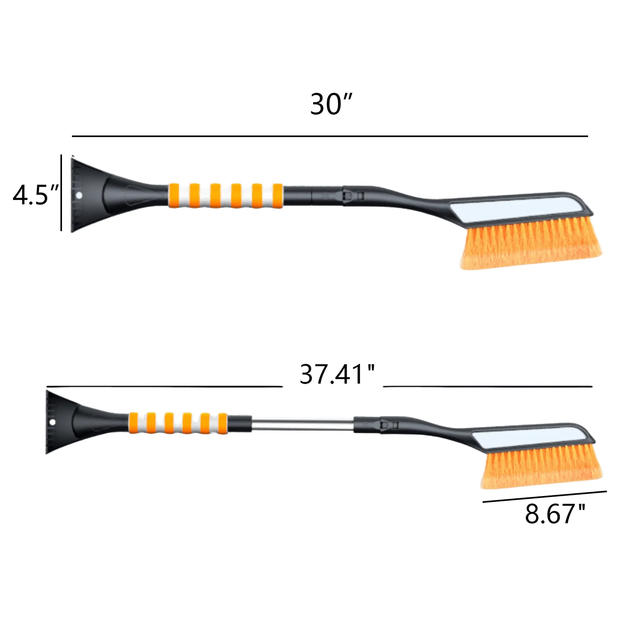 2 In 1 Snow Brush And Detachable Ice Scraper 6