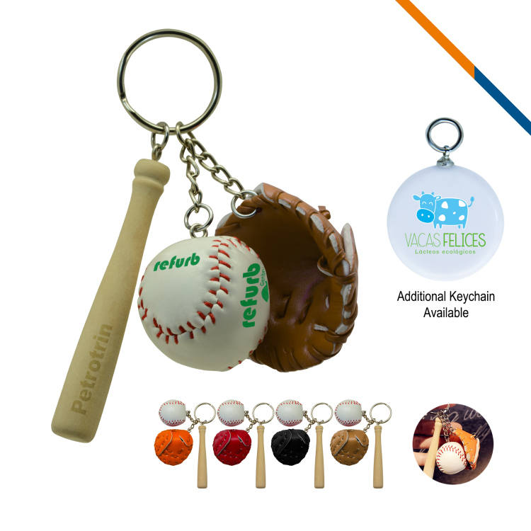 Baseball Glove Keychain 5