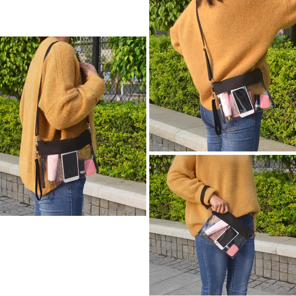 Clear Crossbody Purse Bag 4