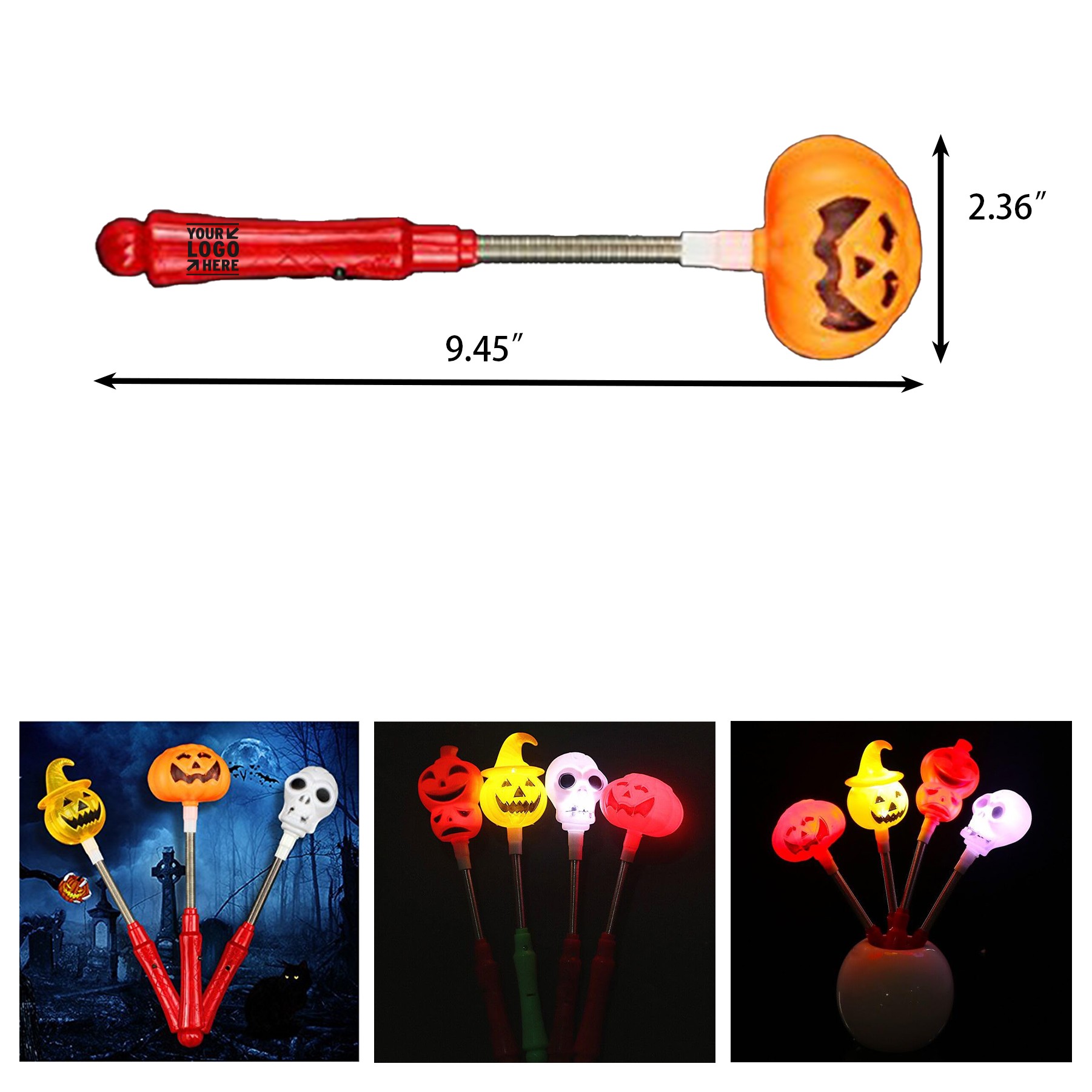 Halloween Pumpkin Flashlight 2
