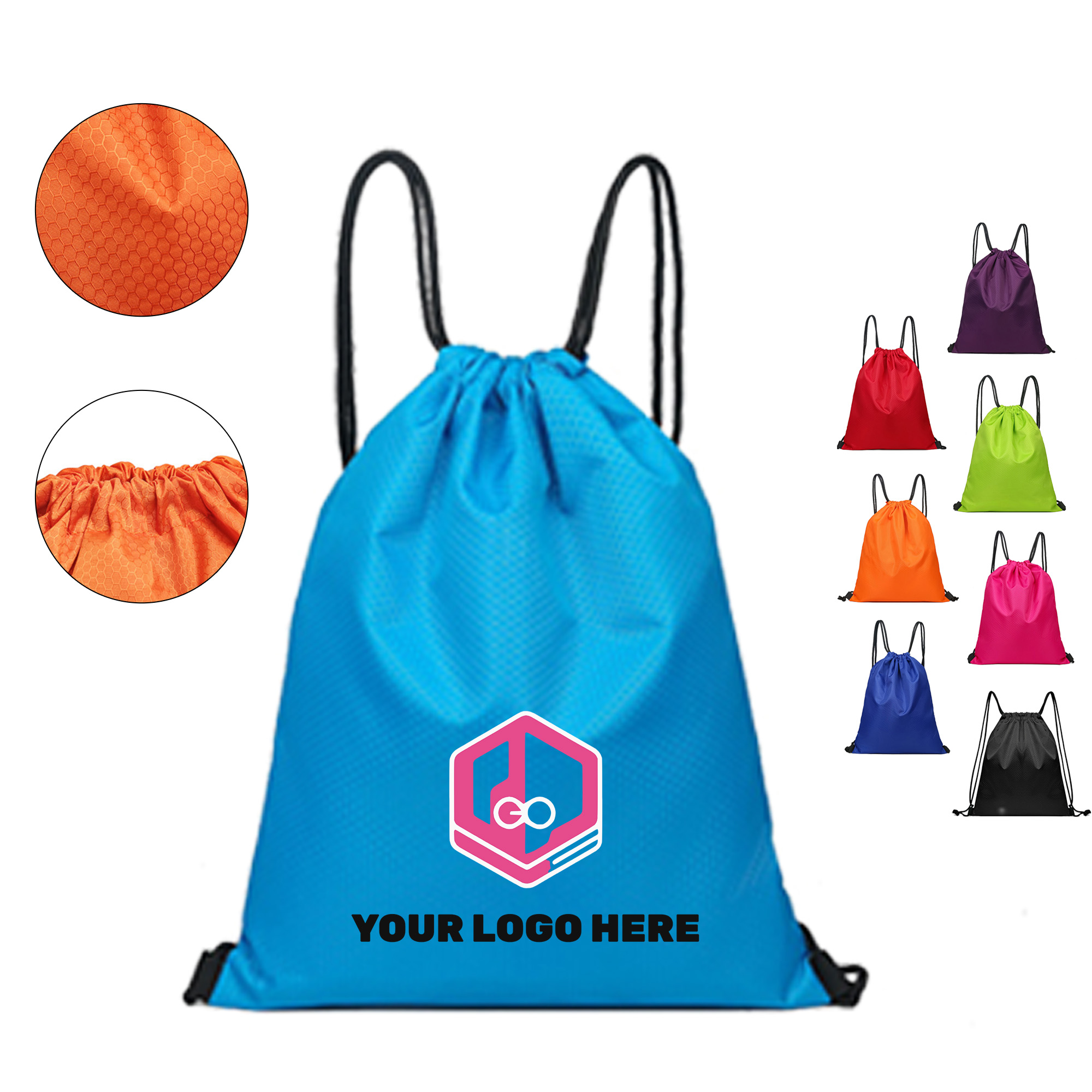 Cord Closure Backpack 2