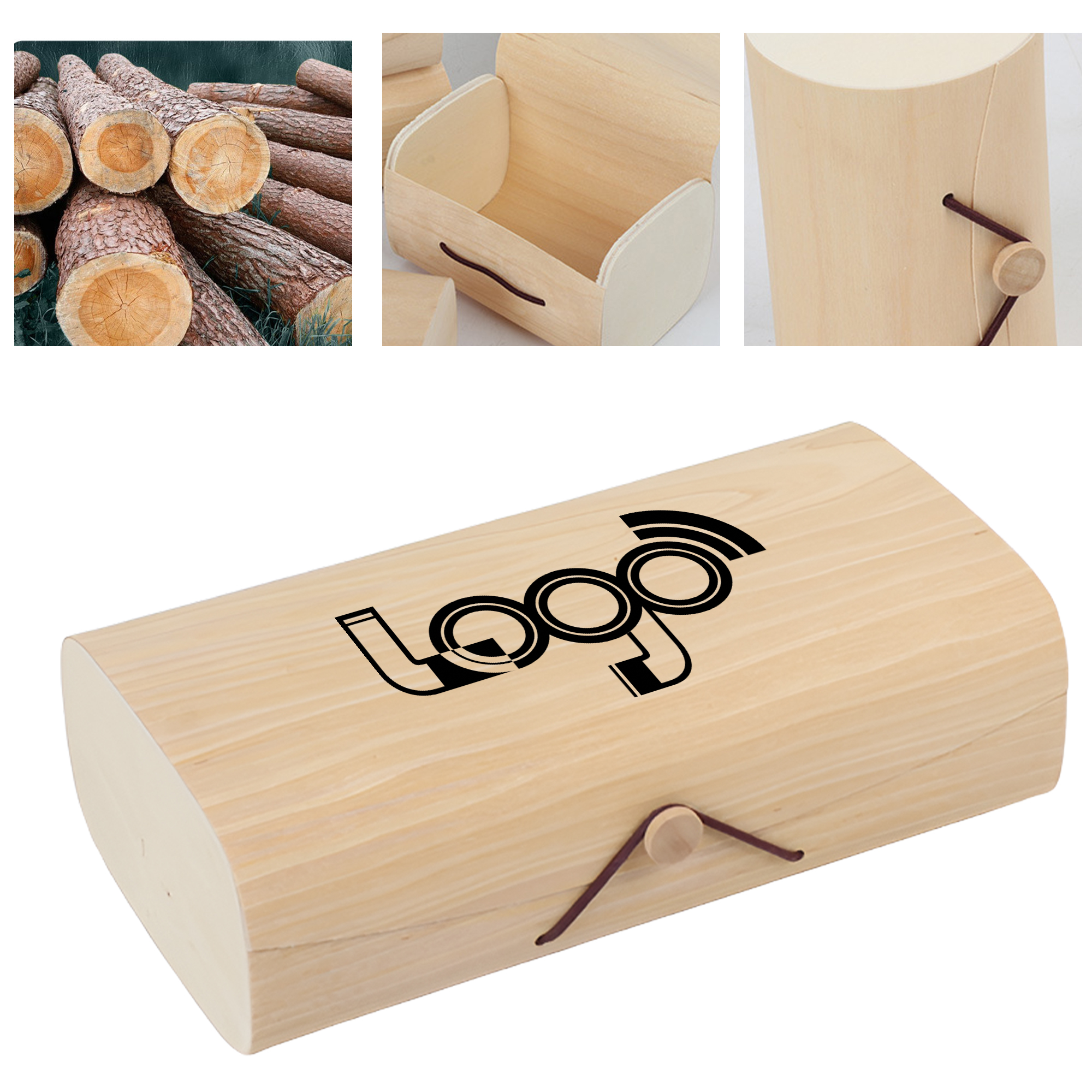 Rustic Birch Bark Gift Box 2
