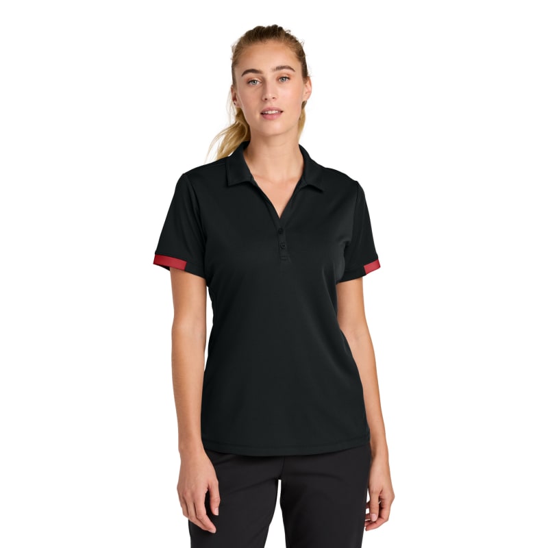 Sport-Tek Women's Club Colorblock Polo 16