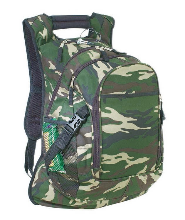 Deluxe Camo Computer Backpack 2