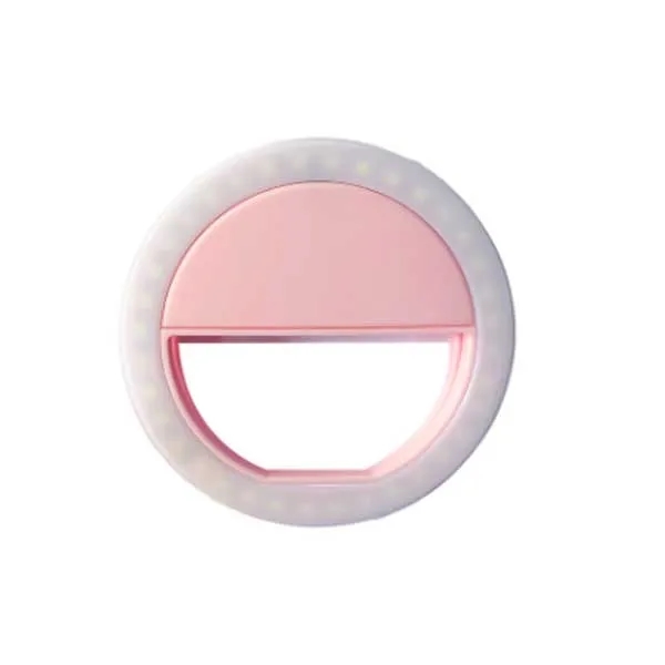 Rechargeable Portable Clip-on Selfie Ring Fill Light 7