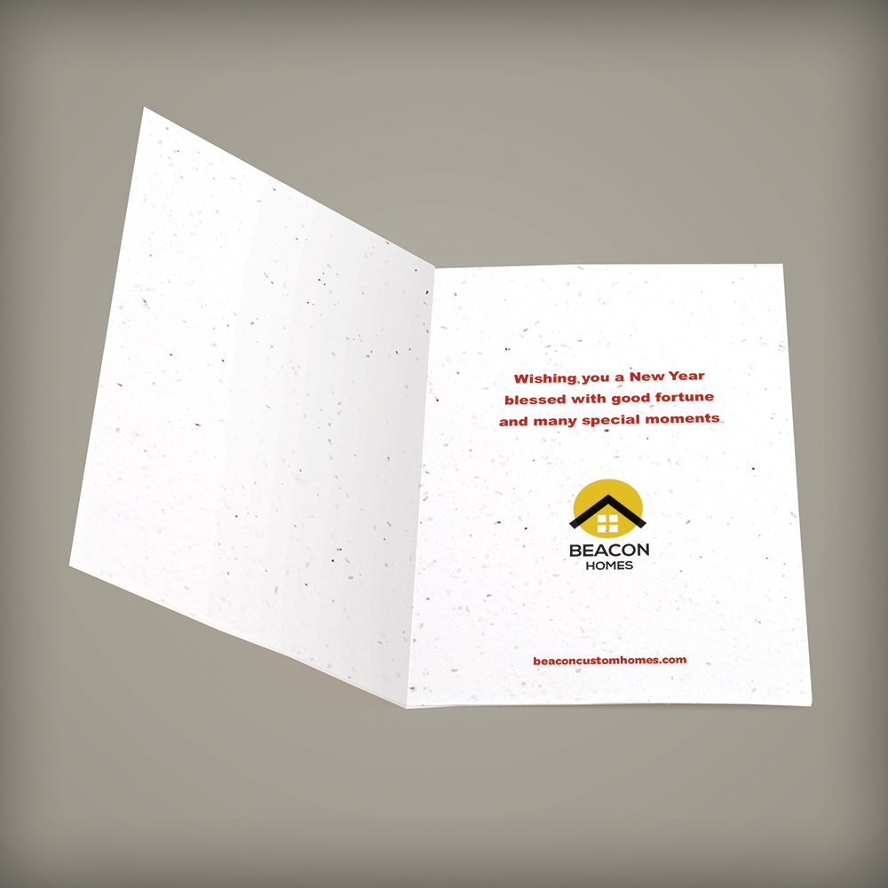 Lucky Lantern Business Lunar New Year Cards 6