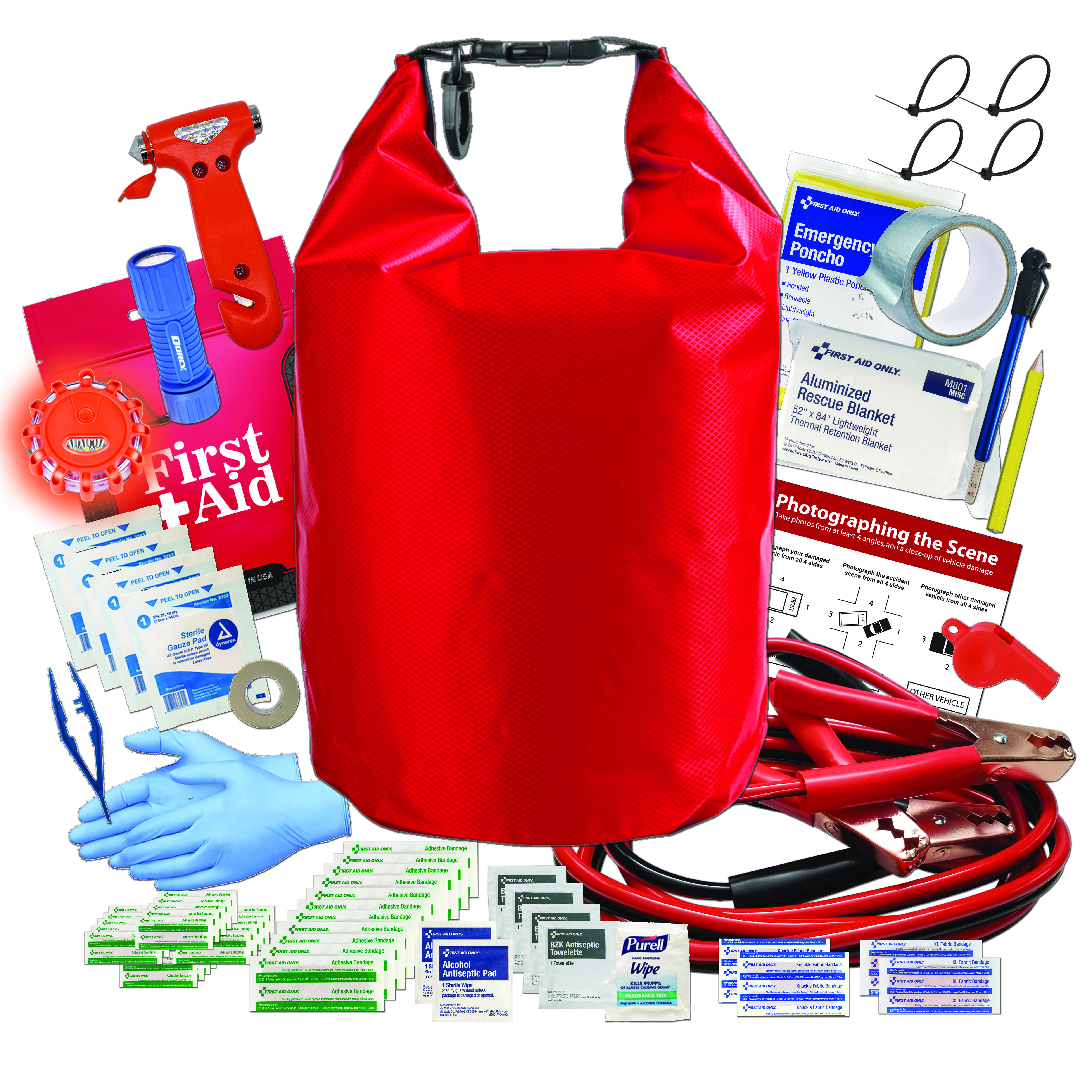 Dry Bag Auto Emergency Kit 2