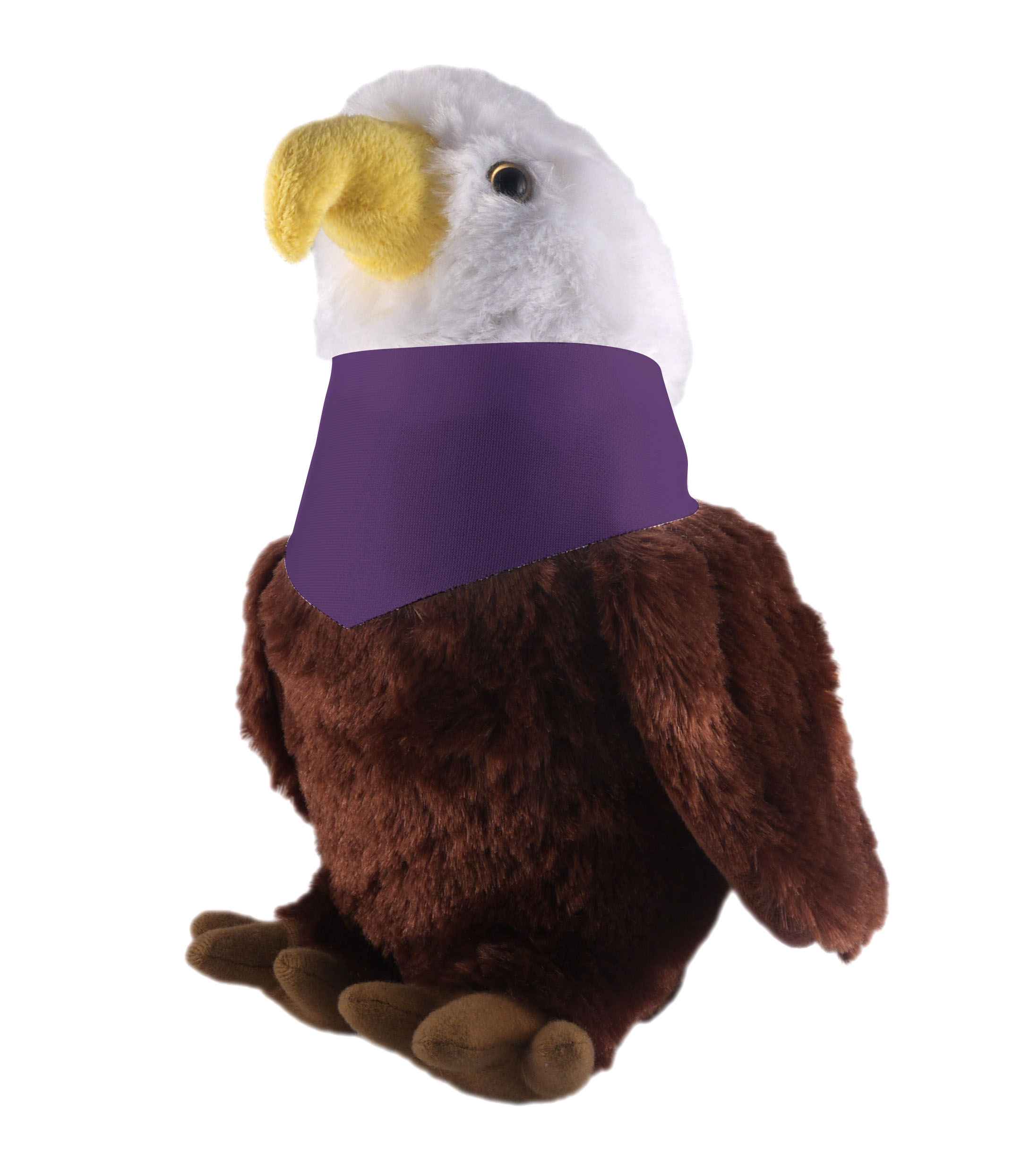 Soft Plush Stuffed Eagle with Bandana