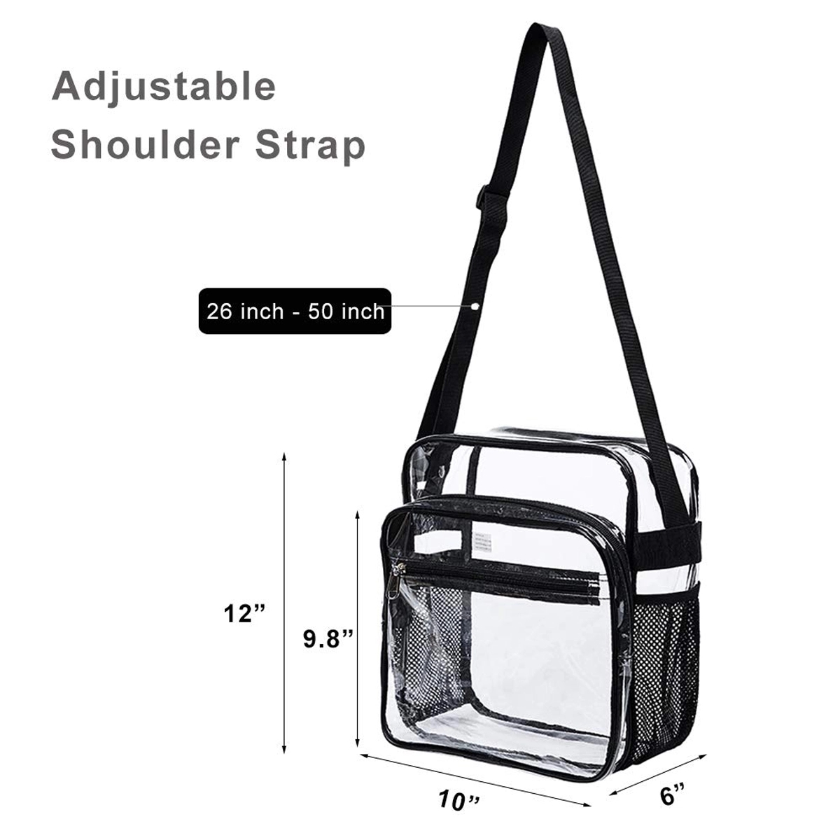 Clear Stadium Approved Bag 4