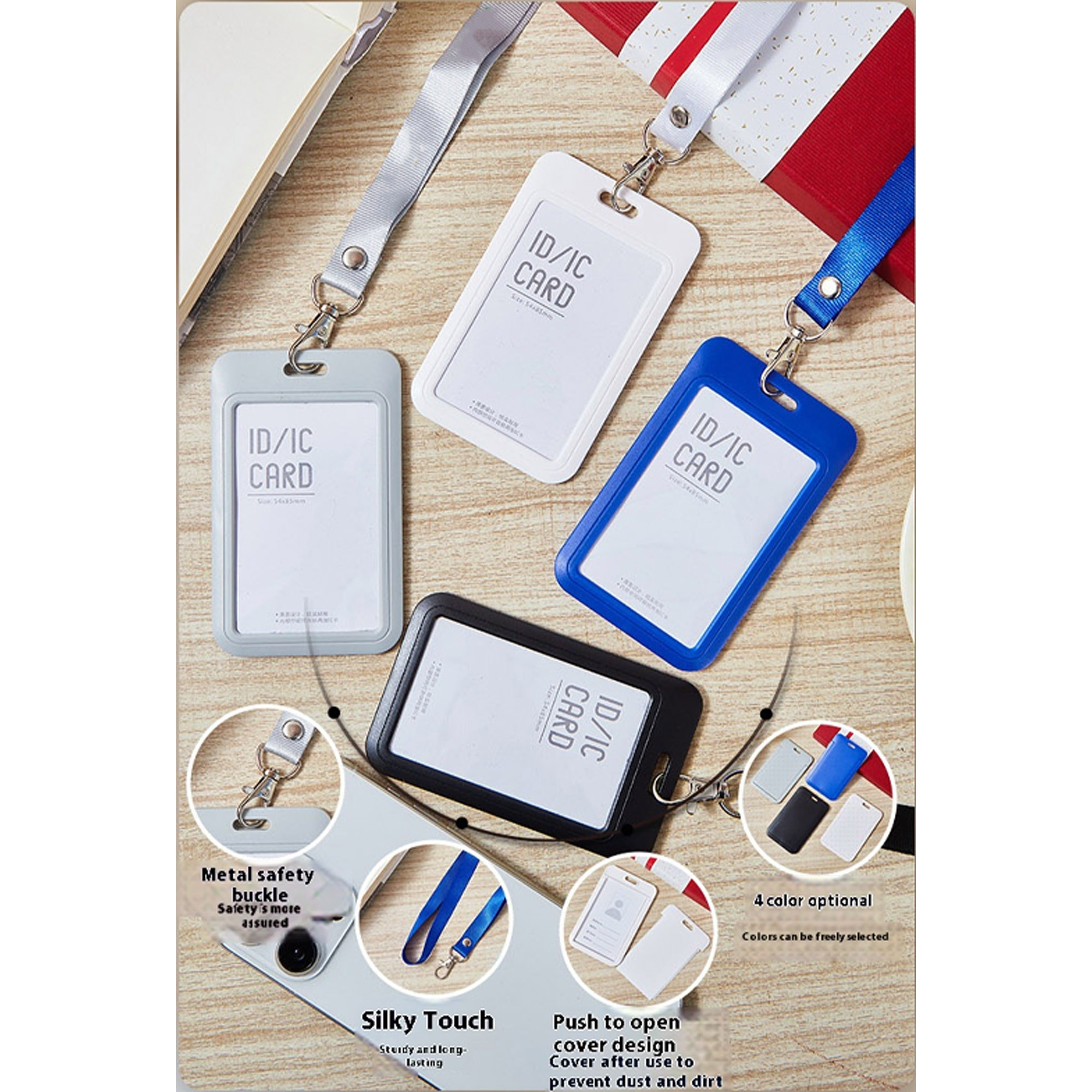 MOQ 10 pcs Custom Logo Pen and Badge Kit 6