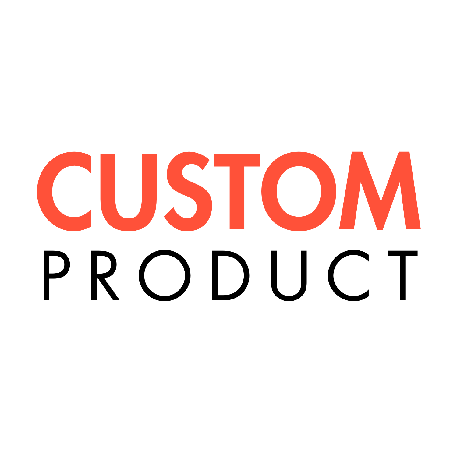 Non-Printed Custom Product - Spun Polyester 2