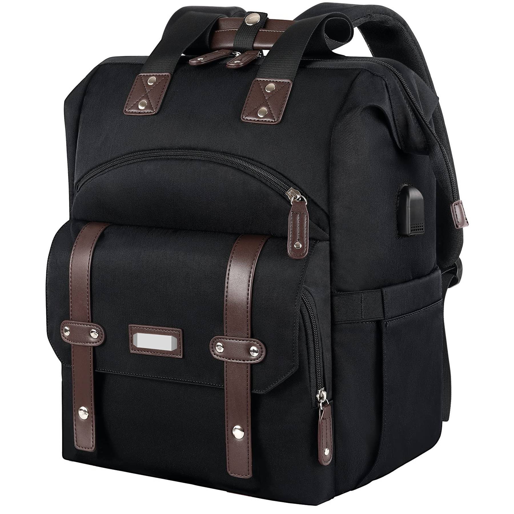 Oxford RFID Anti-Theft USB Travel Diaper Duffel Mommy Bag 14