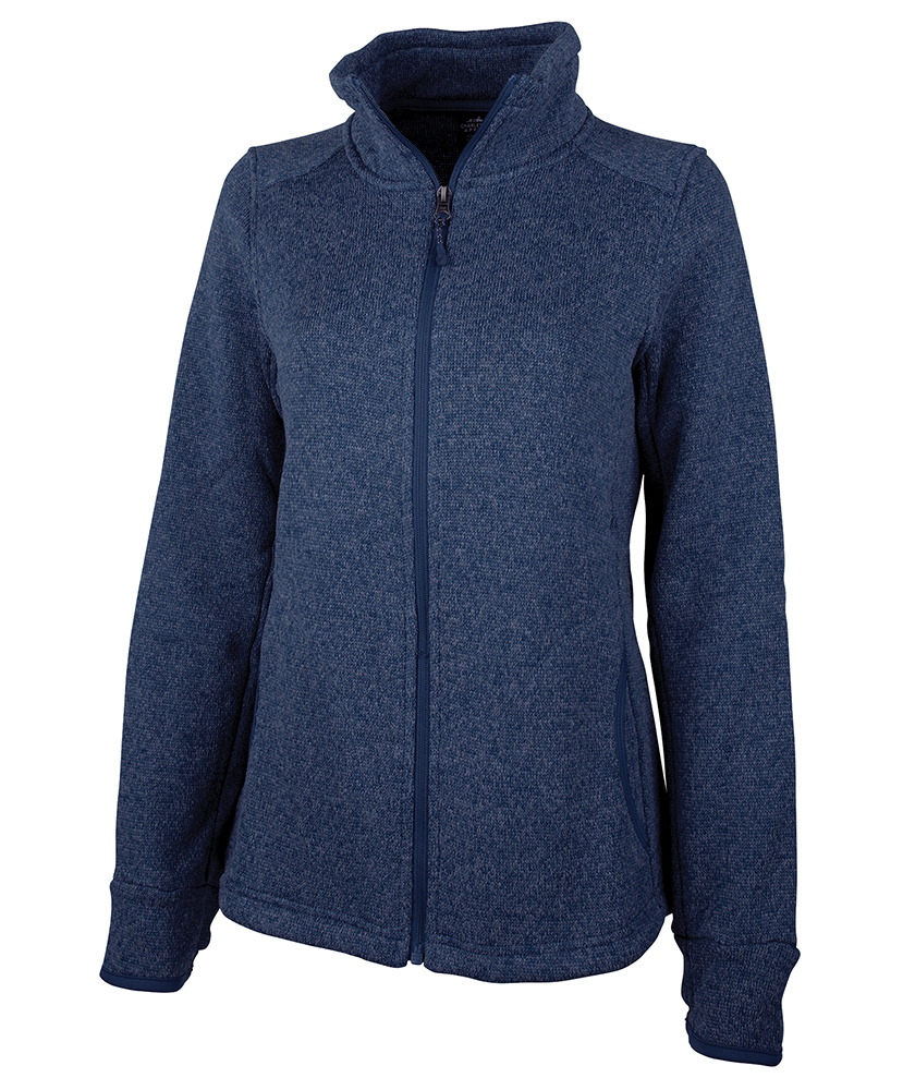Women's Heathered Fleece Jacket 13