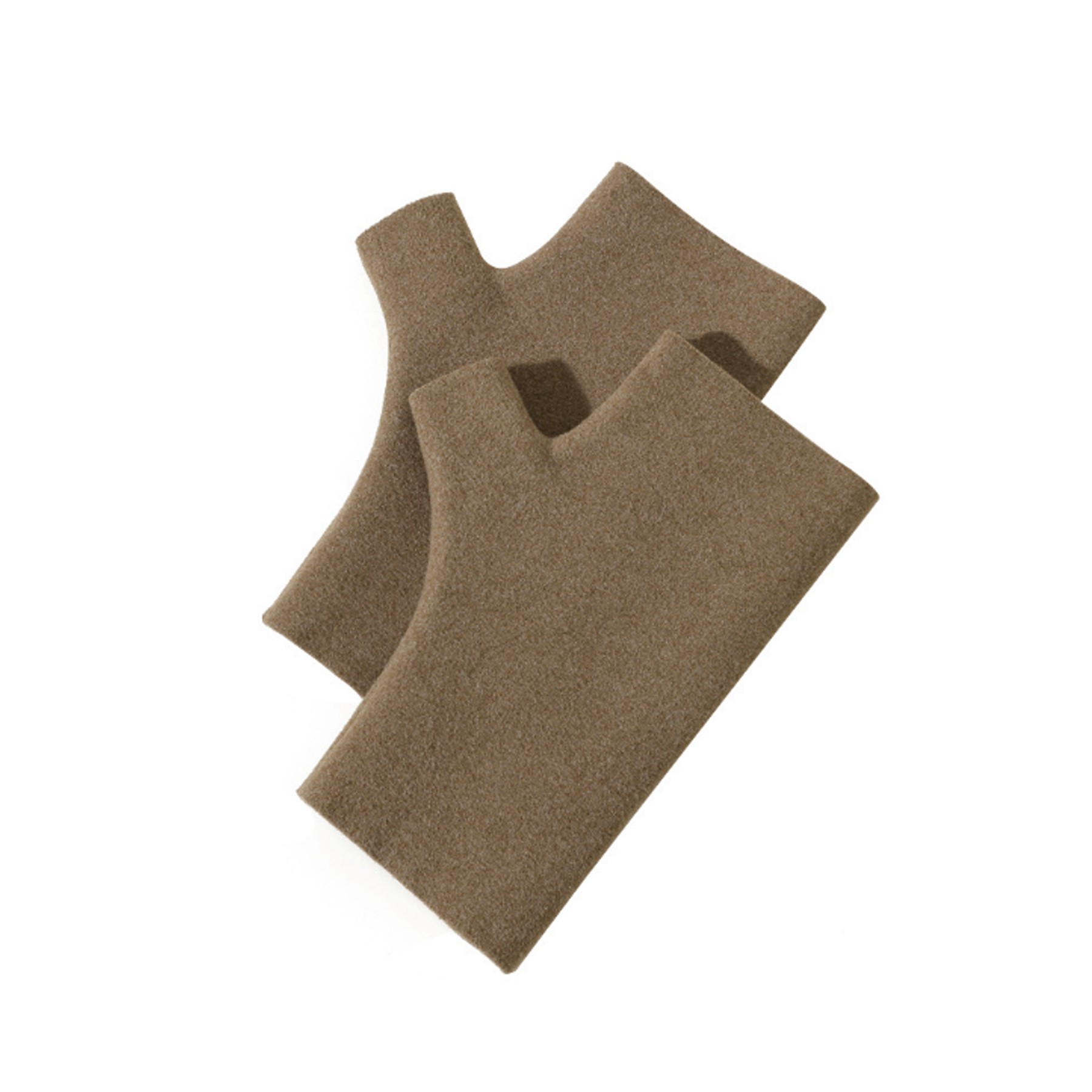 Velvet Half Finger Gloves 4
