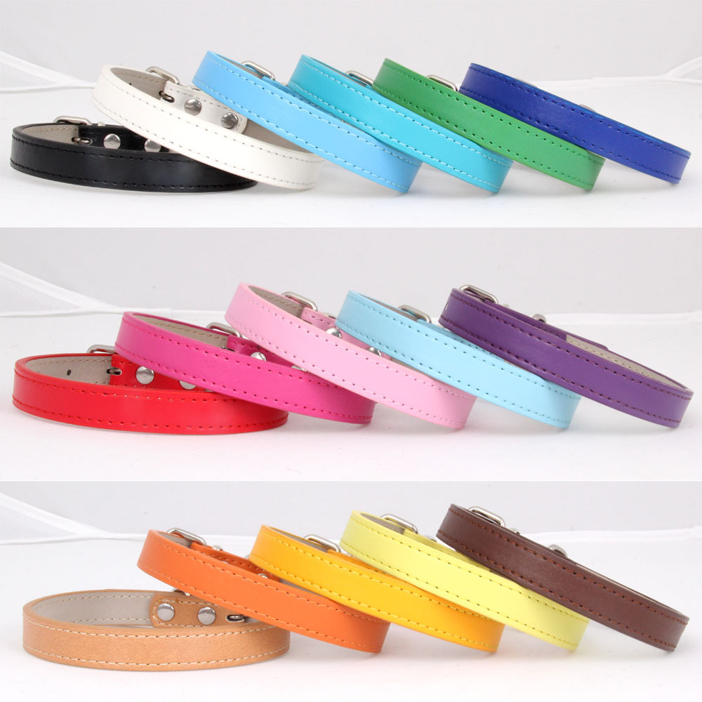 Polyurethane Leather Pet Collar 1