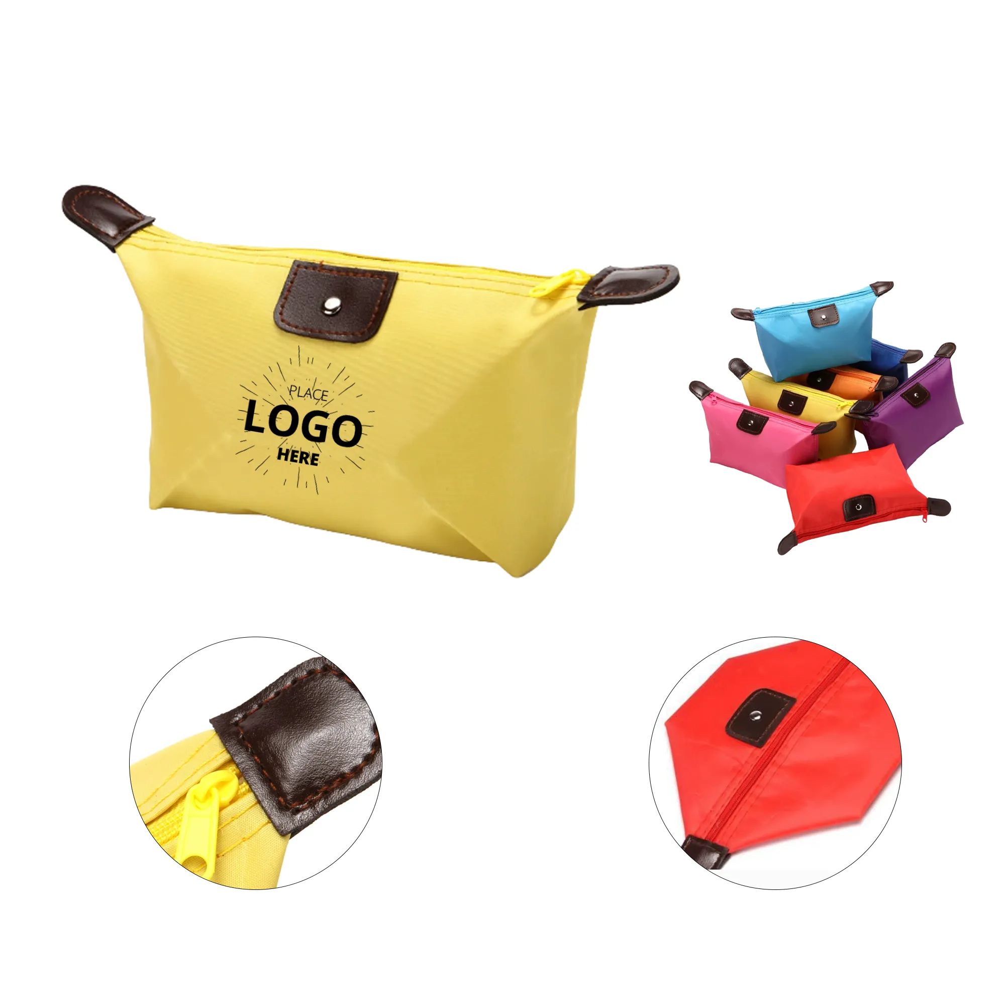 Dumpling-shaped Travel Cosmetic Bag 2