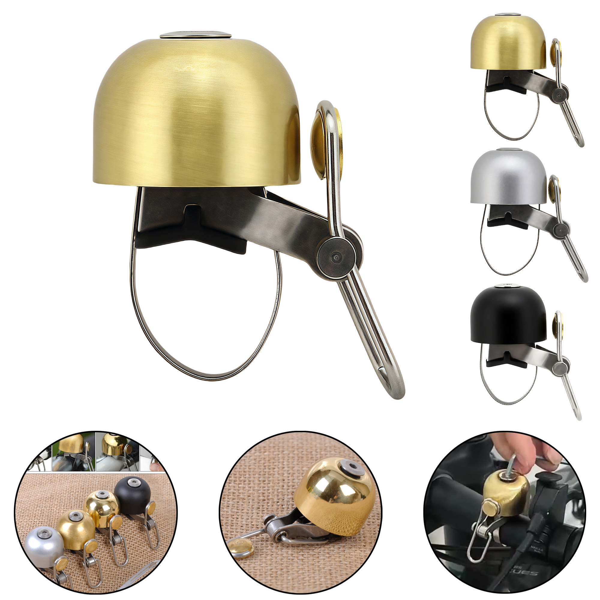 Bicycle Bell for Mountain Bike Kids Scooter 5