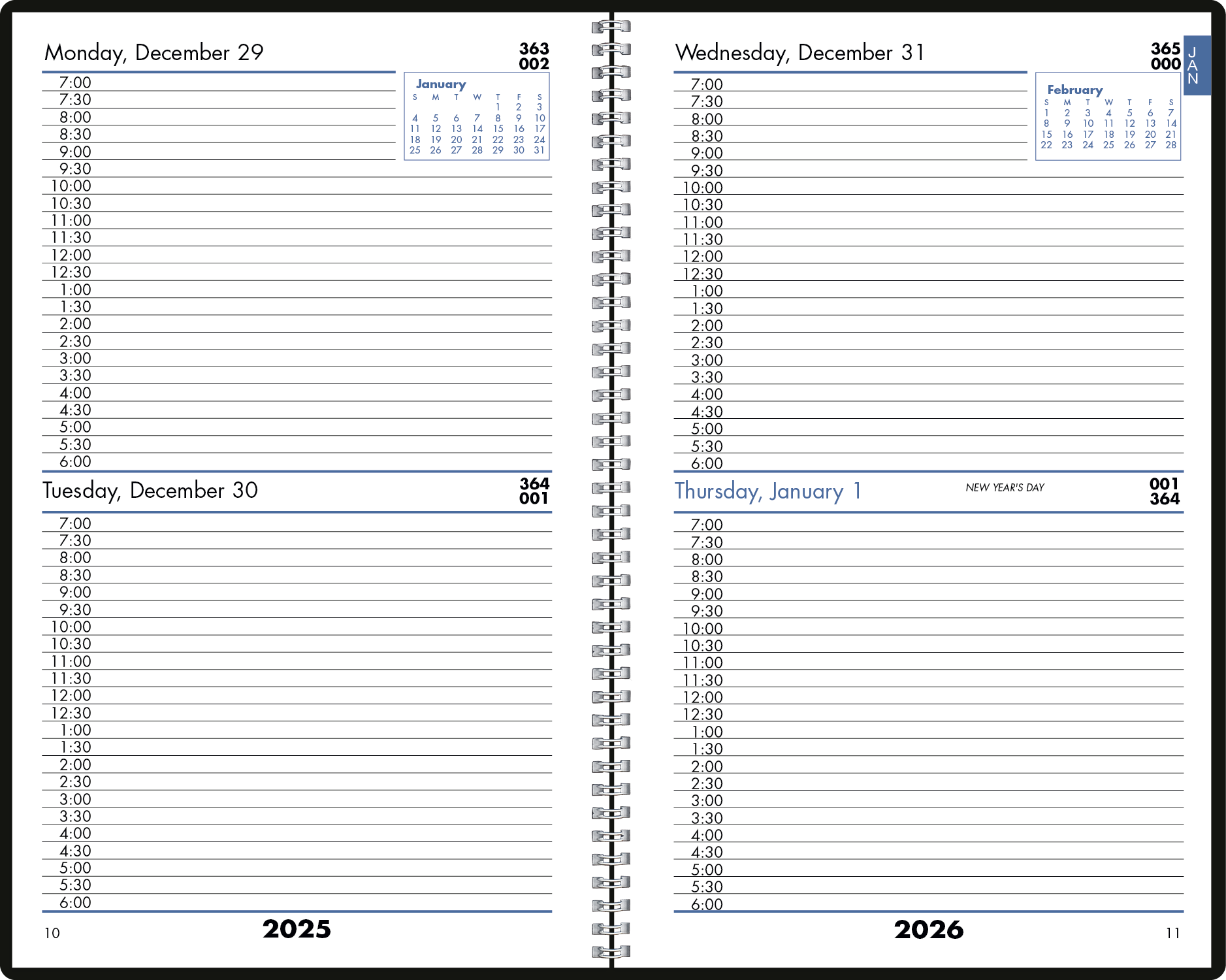 Triumph® Calendars Classic Time Manager 11