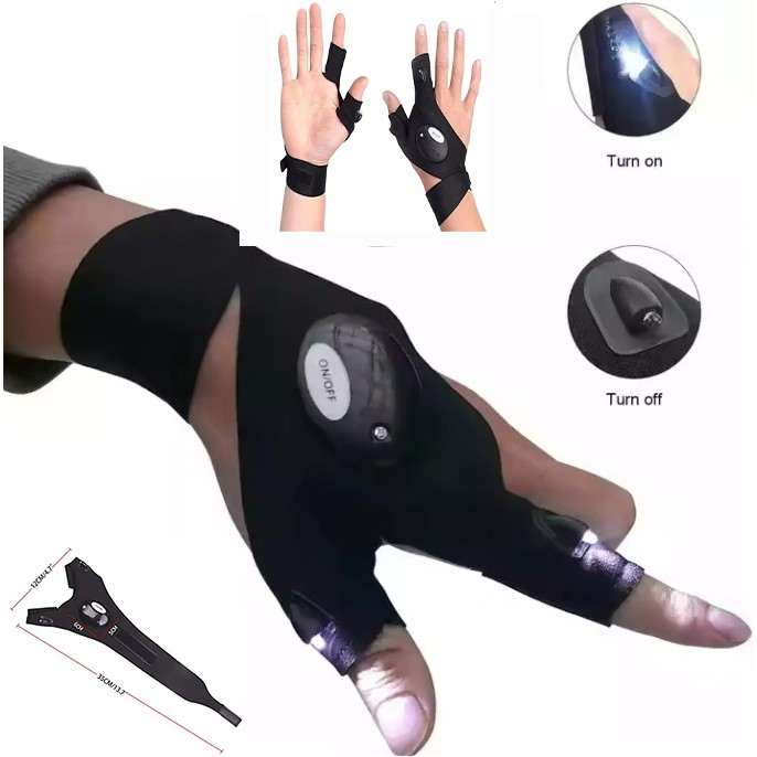 LED Flashlight Gloves 5