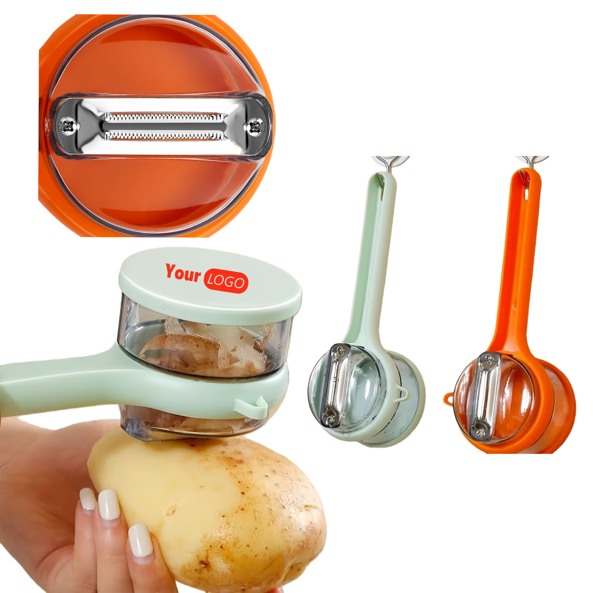 PP Stainless Steel Multi Function Peeler 2