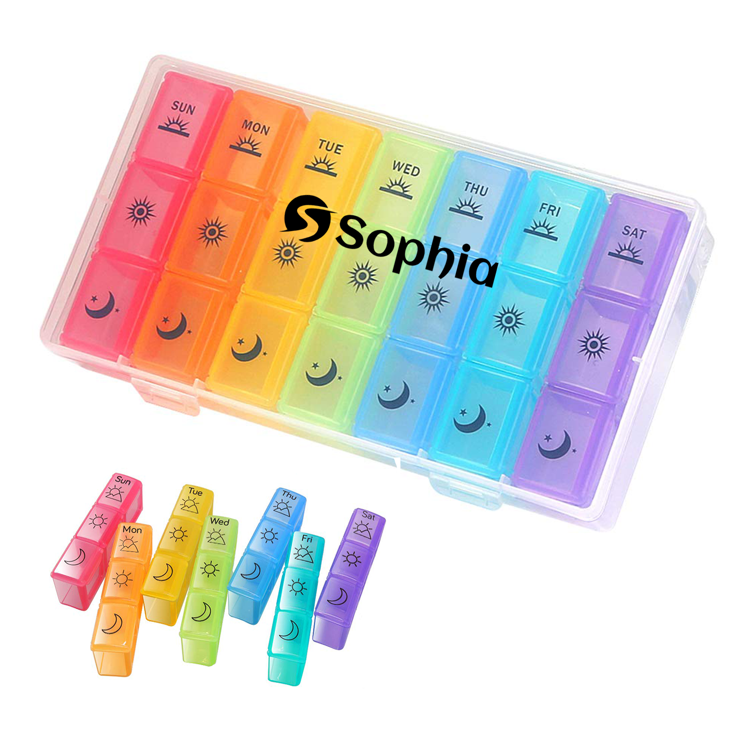Weekly Pill Organizerbox 1