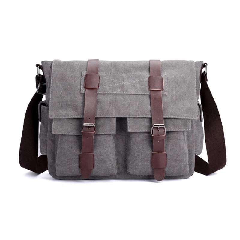 Fashion Canvas Messenger Bag 2