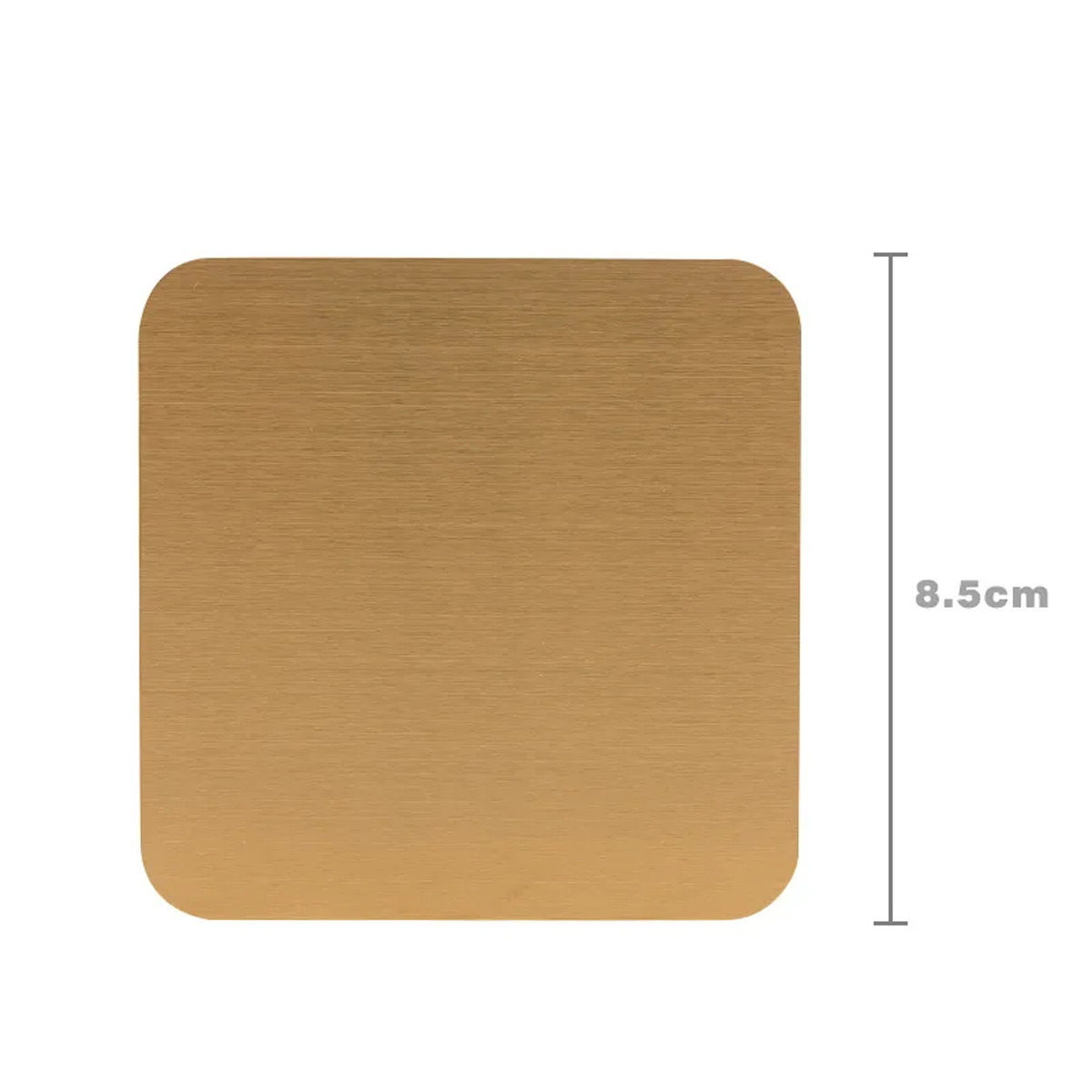 Stainless Steel Drink Coaster with Non Slip Base 5