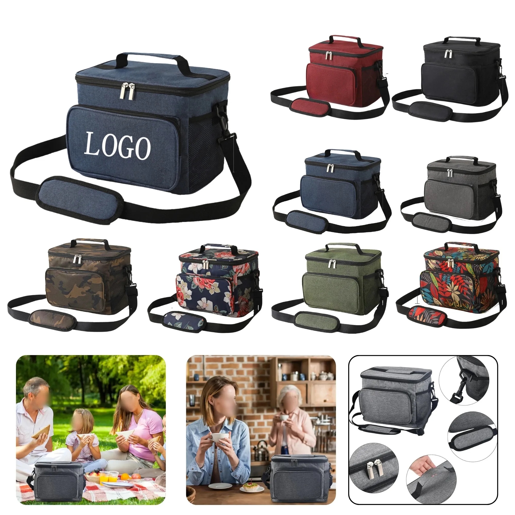 Full Color Premium Insulated Lunch Box Bag 5