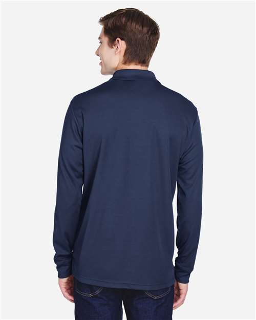 Men's Pinnacle Performance Long Sleeve Piqué Polo with Pocket - 88192P 28