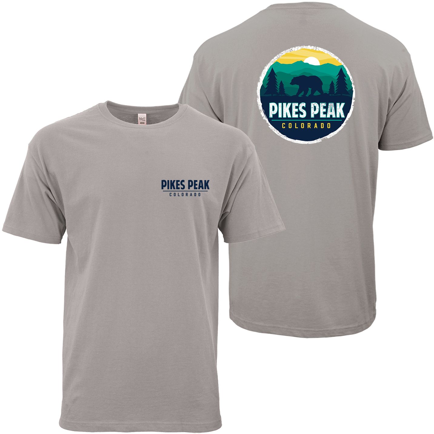 M&O UNISEX GOLD SOFT T-SHIRT 100% COTTON FULL CLR 14