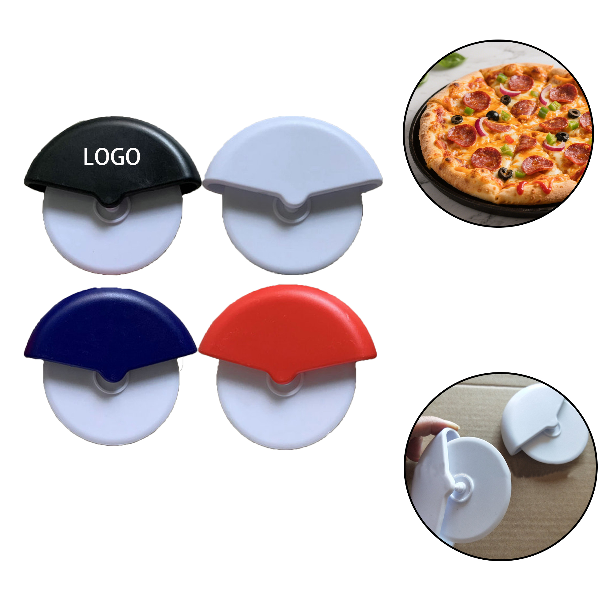 MOQ:50pcs Custom Logo Pizza Slicer 2
