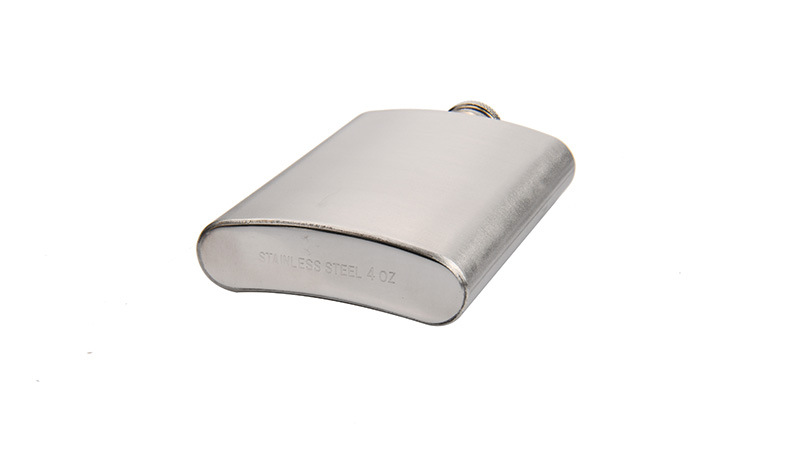 4oz Stainless Steel Hip Flask 2