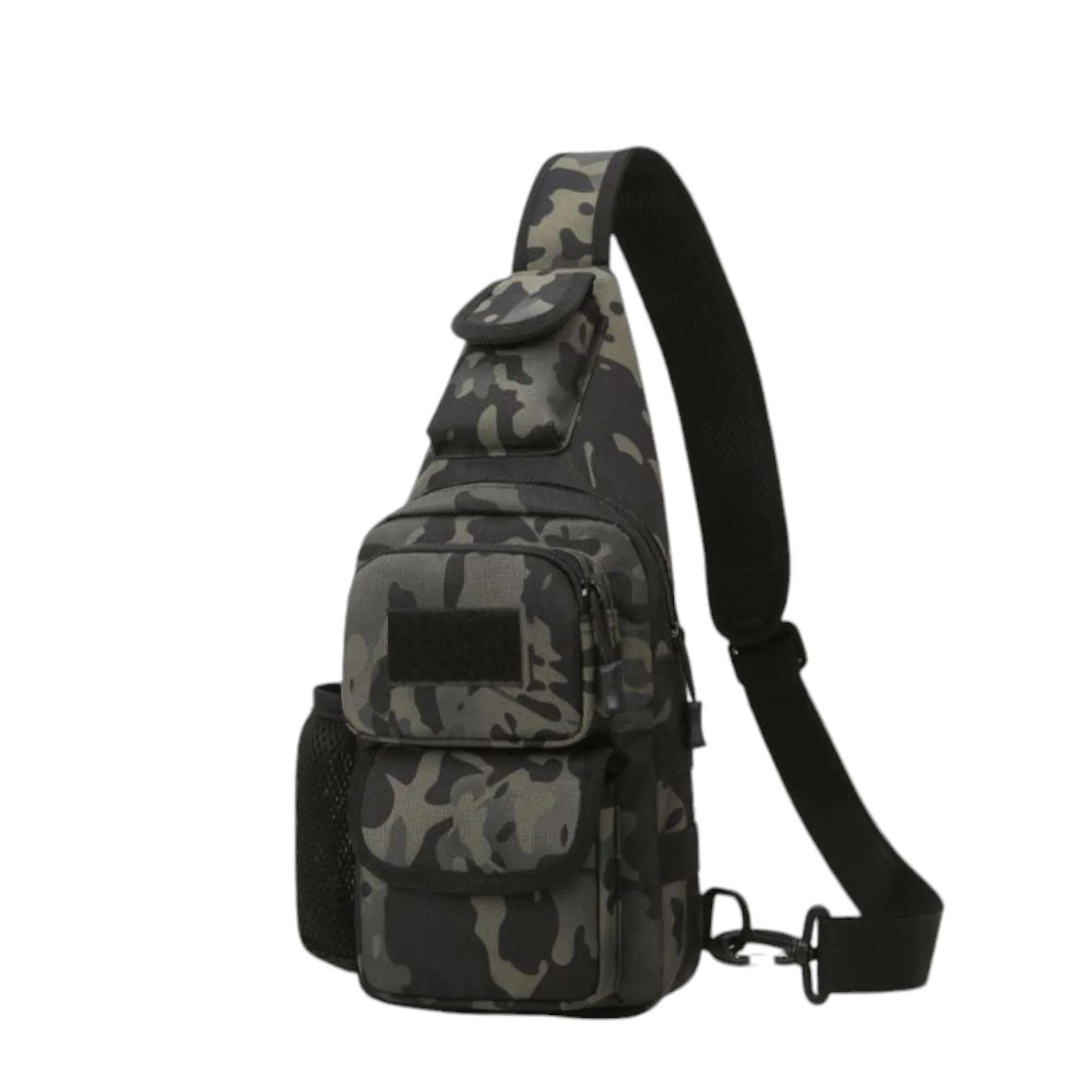 14.9" x 1.9" x 7.1" Outdoor Camouflage Tactical Chest Bag 9