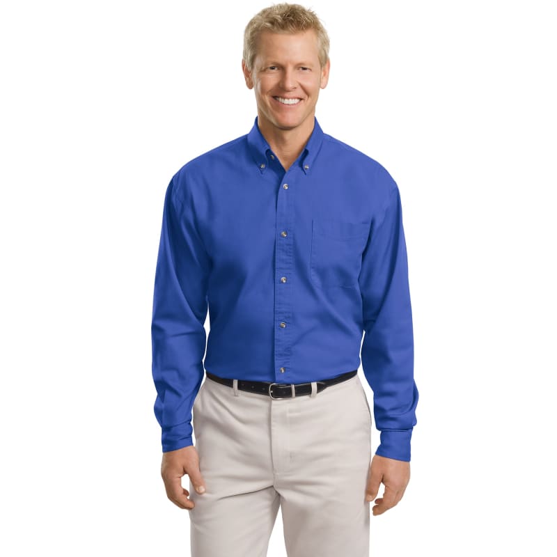 Port Authority Tall Long Sleeve Twill Shirt. 11