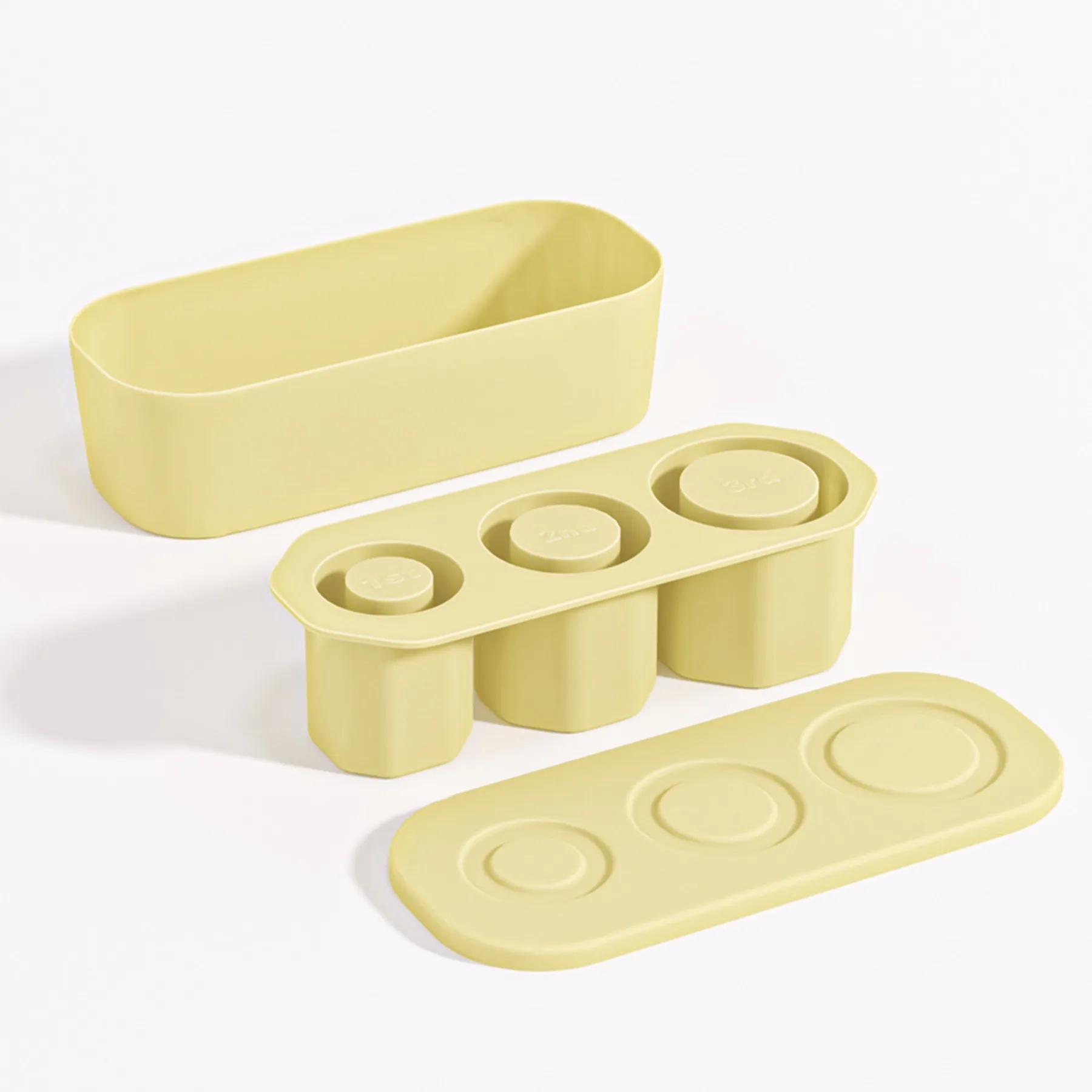 3 Sizes 40 oz Ice Cube Mold Tray with Box and Lid 3