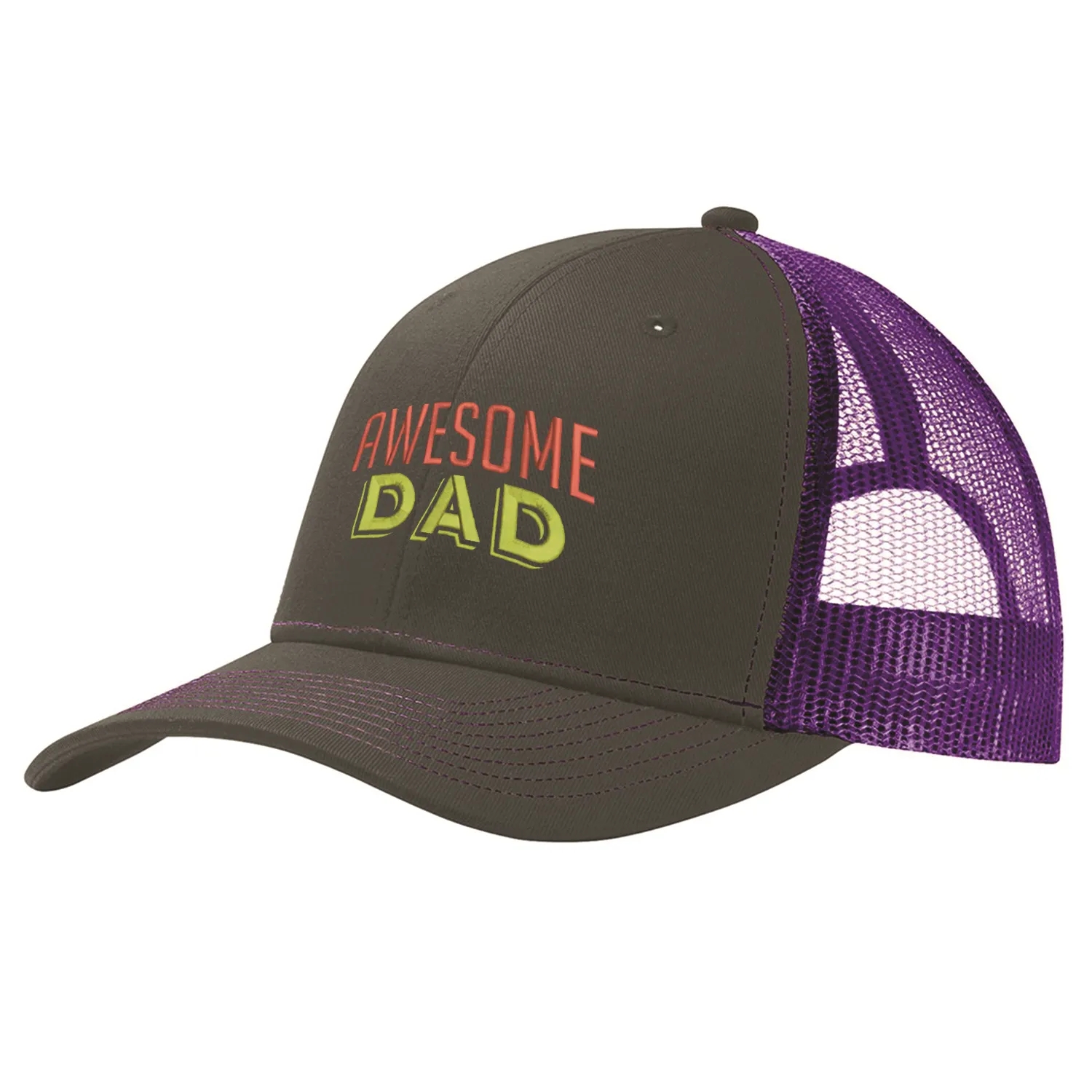 PORT AUTHORITY SNAPBACK TRUCKER CAP 8