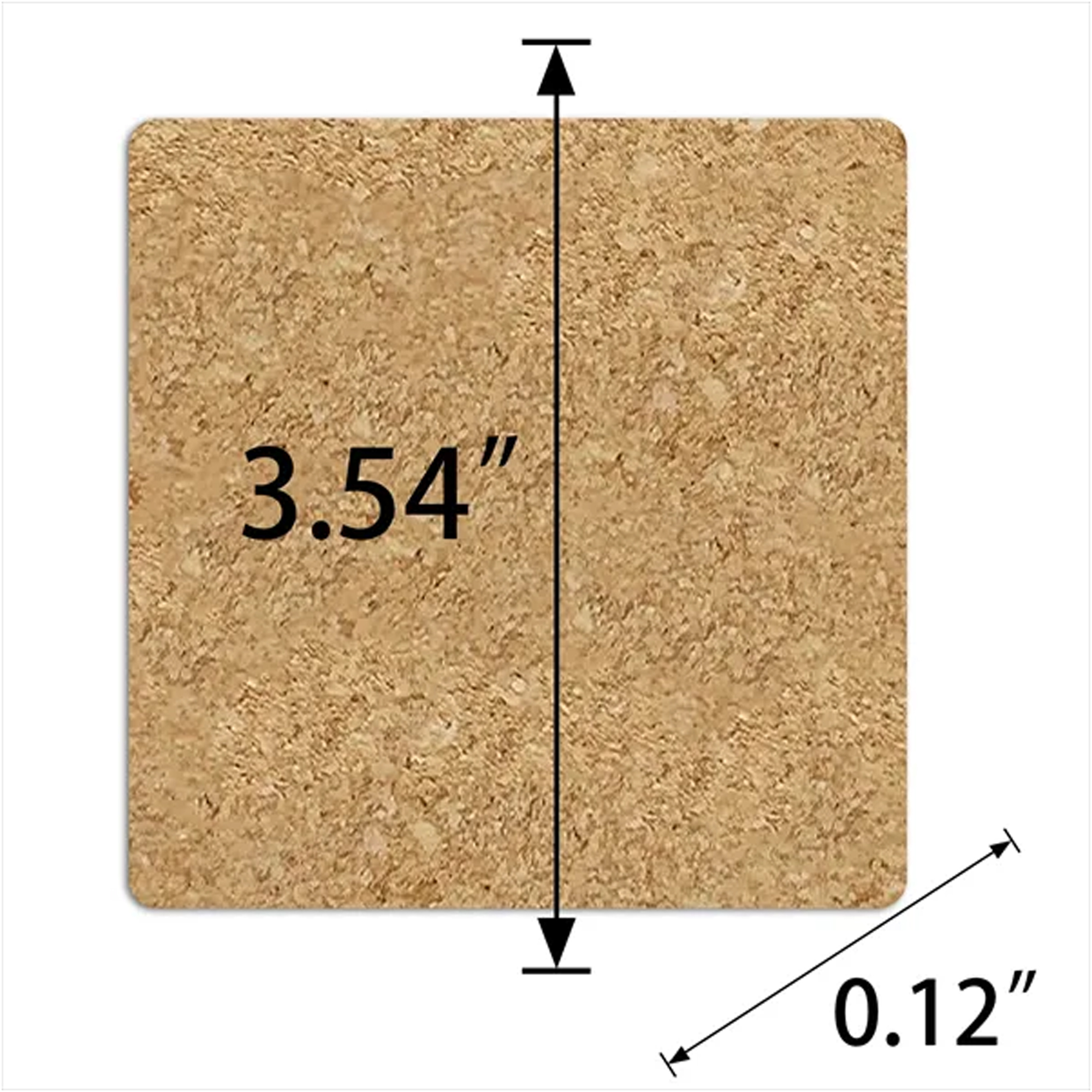 Cork Coasters with Custom Patterns, Round & Square 3