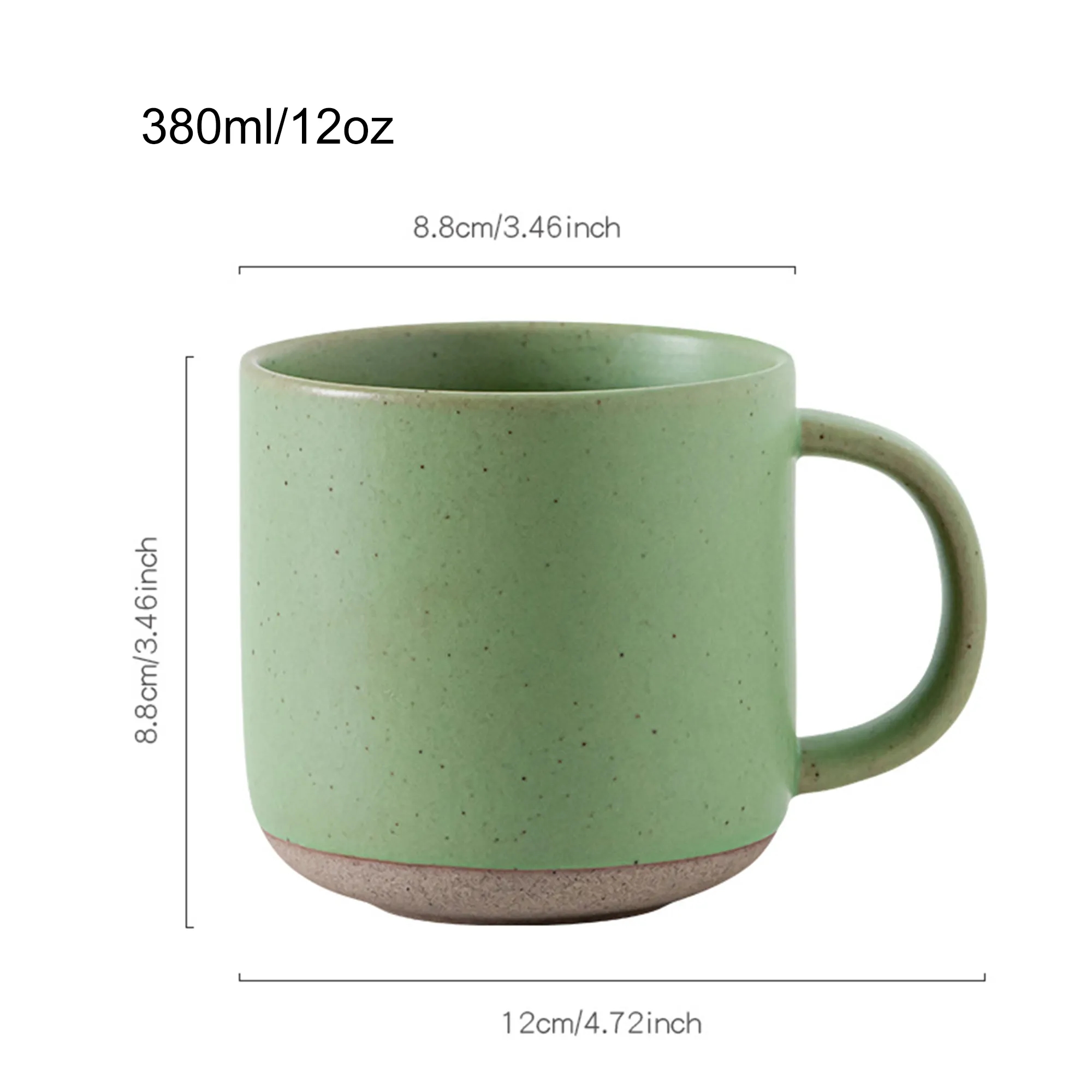 12oz Large Capacity Ceramic Mug 2
