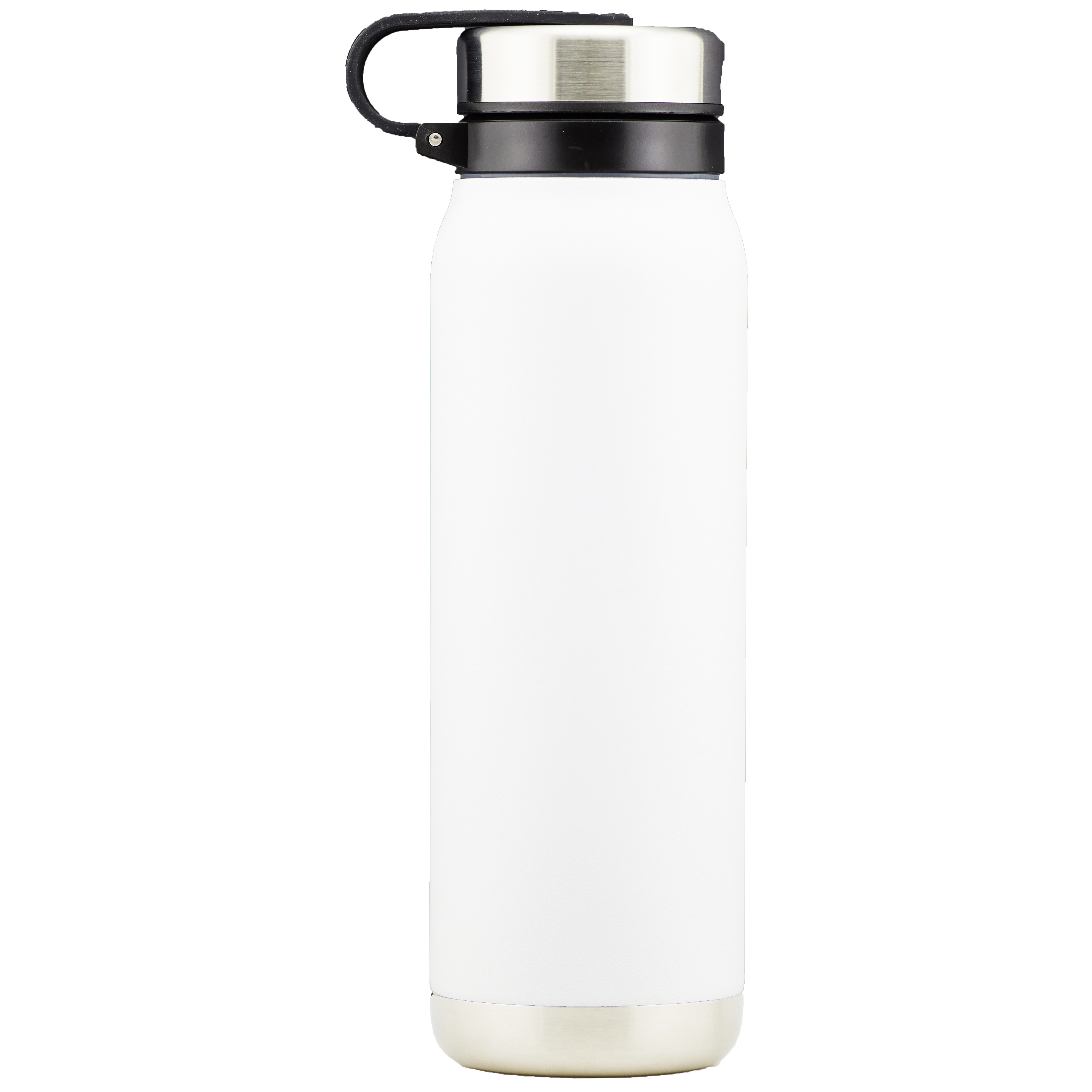 Traveler 20oz Double Wall Stainless Steel Vacuum Insulated Bottle (White)