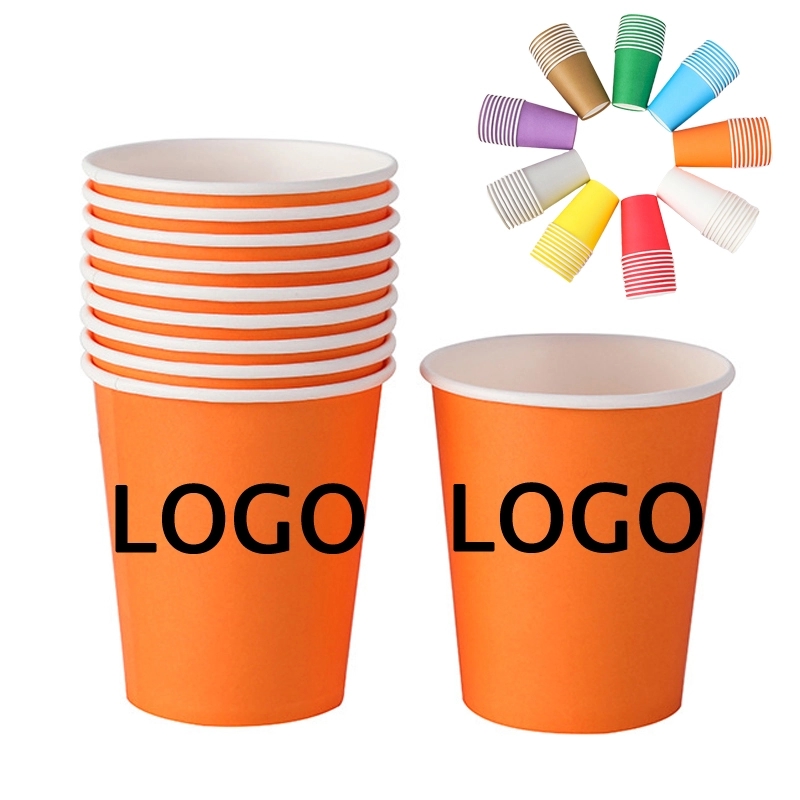 9oz Disposable Party Picnic Beverage Ice Cream Paper Cup 3