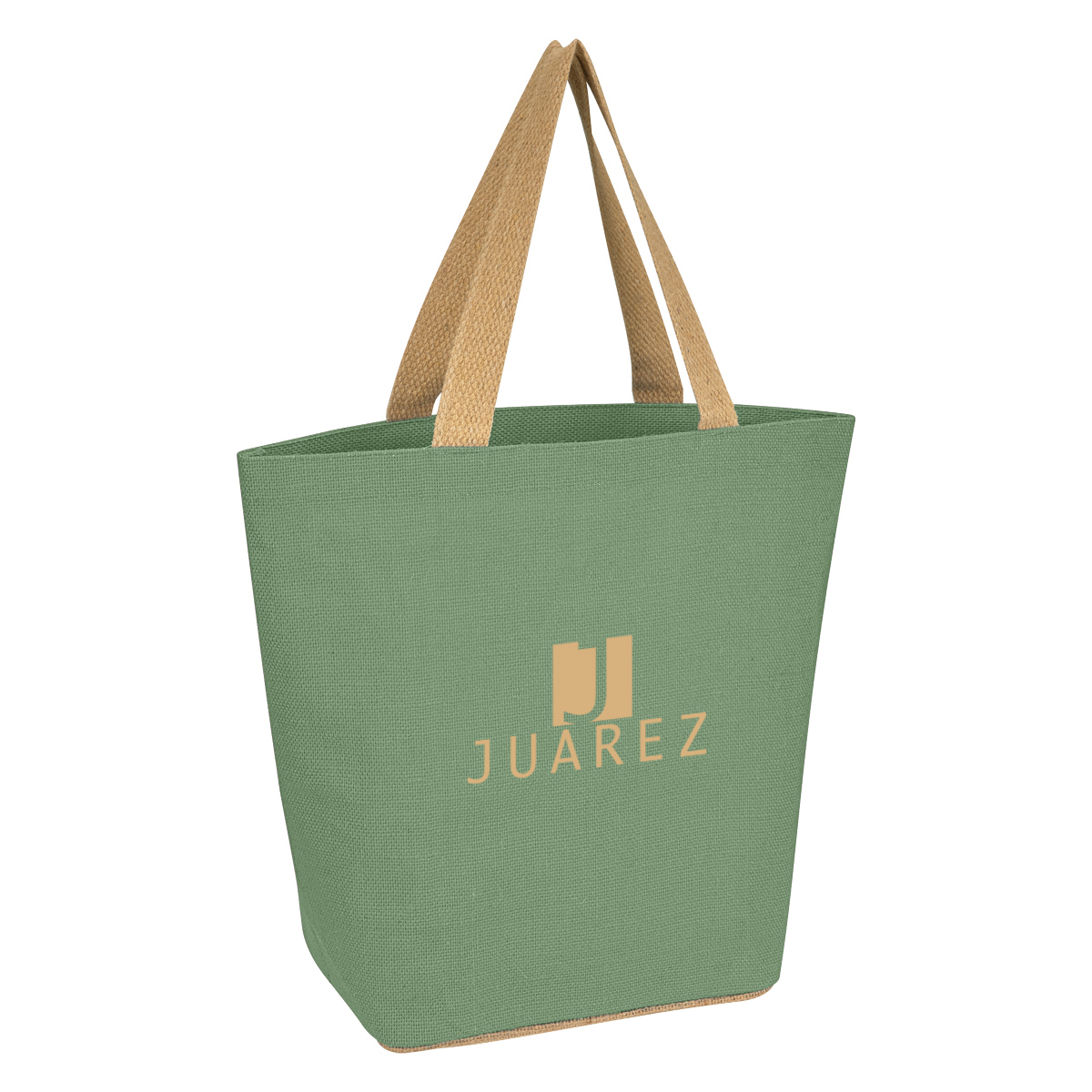 Marketplace Jute Tote Bag, custom tote bag with logo imprint 16