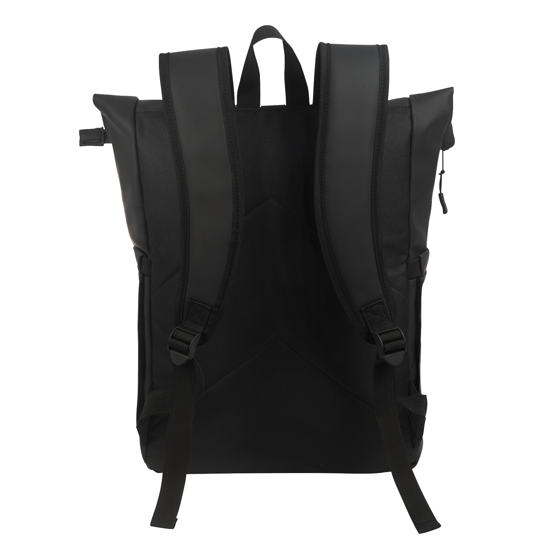Casey PU Roll-Top Laptop Backpack 22